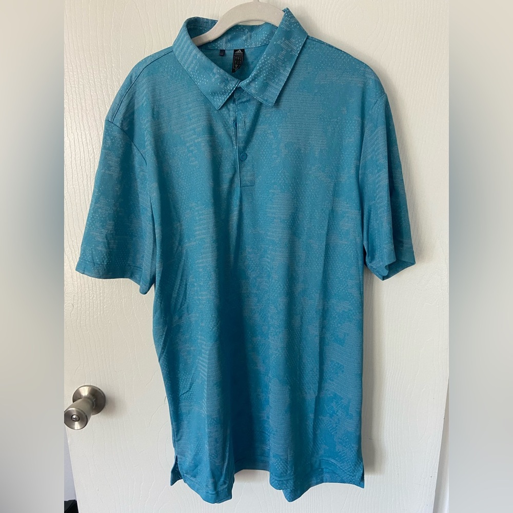 Adidas Men’s Golf Polo Large, Blue